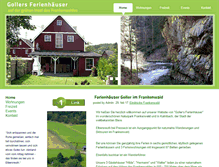 Tablet Screenshot of ferienwohnungen-frankenwald.de